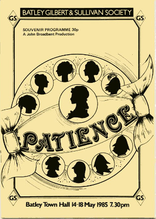 Patience 1985 Programme