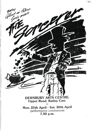 Sorcerer 1988 programme cover