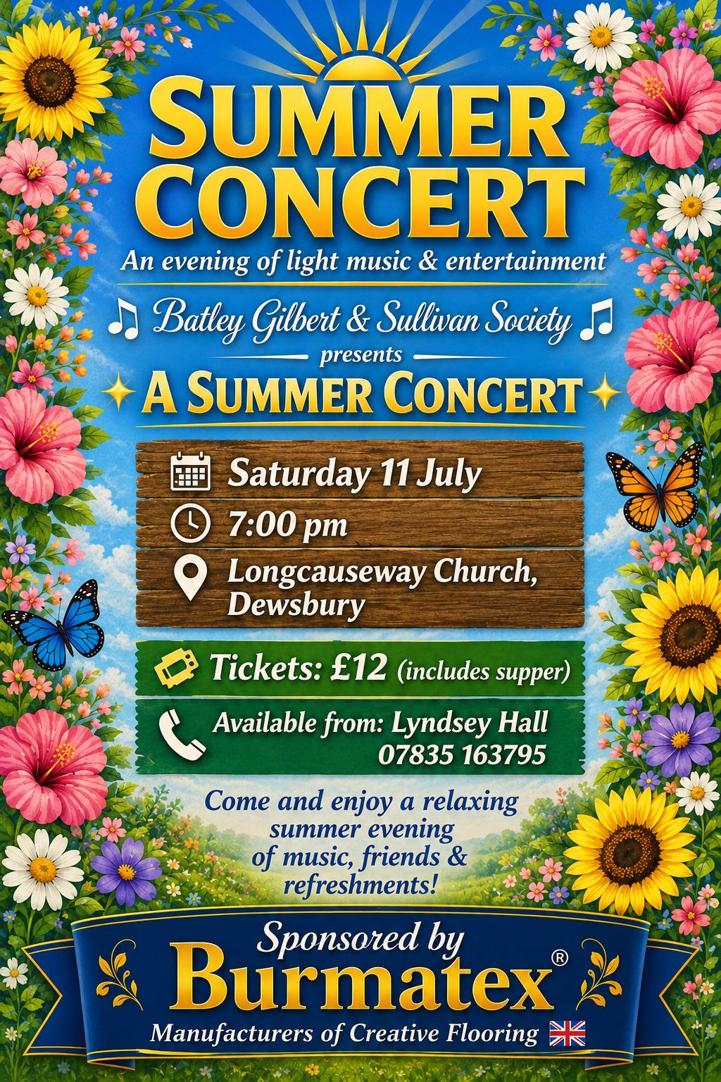 2026 Concerts Poster